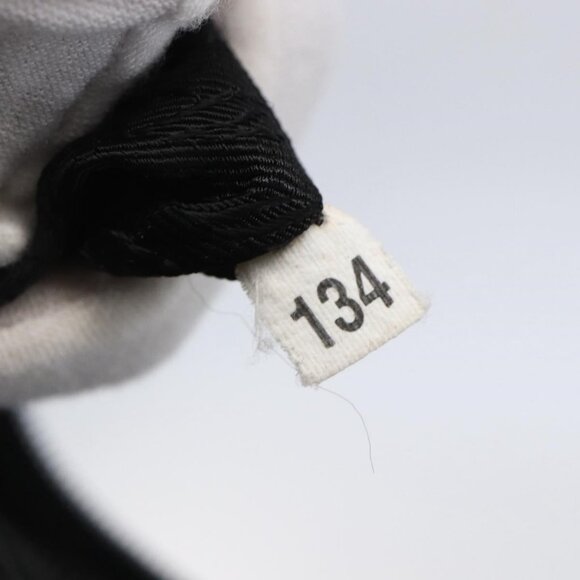 Authentic PRADA Shoulder Bag Nylon Black Silver - Picture 4 of 16